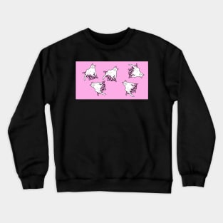 Pillow boy pattern Crewneck Sweatshirt